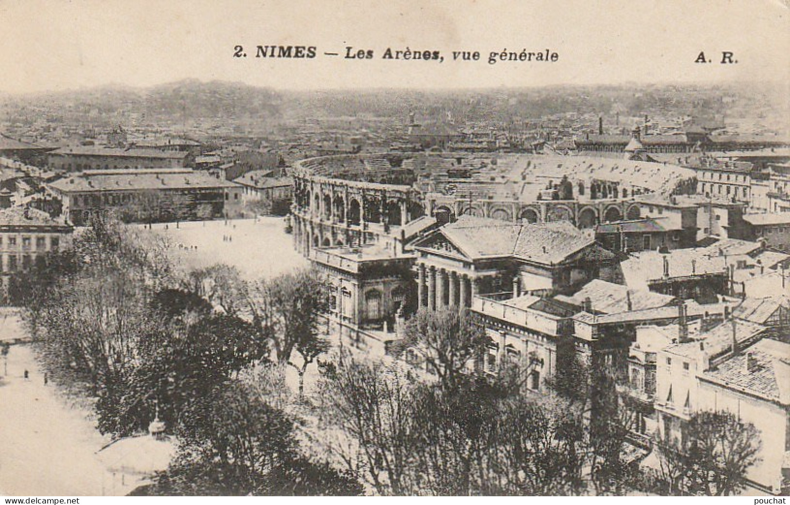 AA+ 39-(30) NIMES - LES ARENES - VUE GENERALE - Nîmes