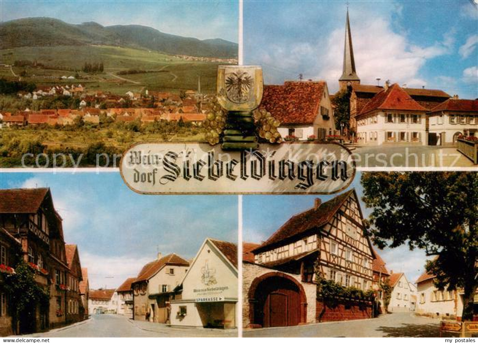 73650049 Siebeldingen Panorama Kirche Ortsmotive Siebeldingen - Other & Unclassified