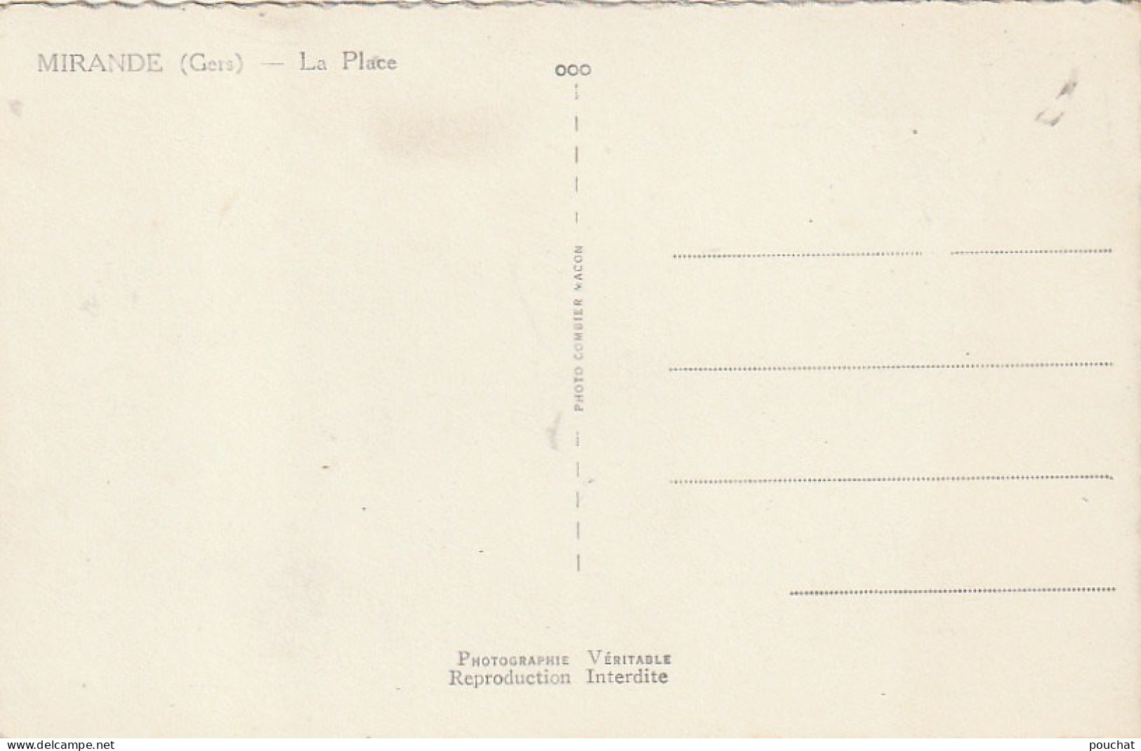 AA+ 42-(32) MIRANDE - LA PLACE - COMMERCES - Mirande