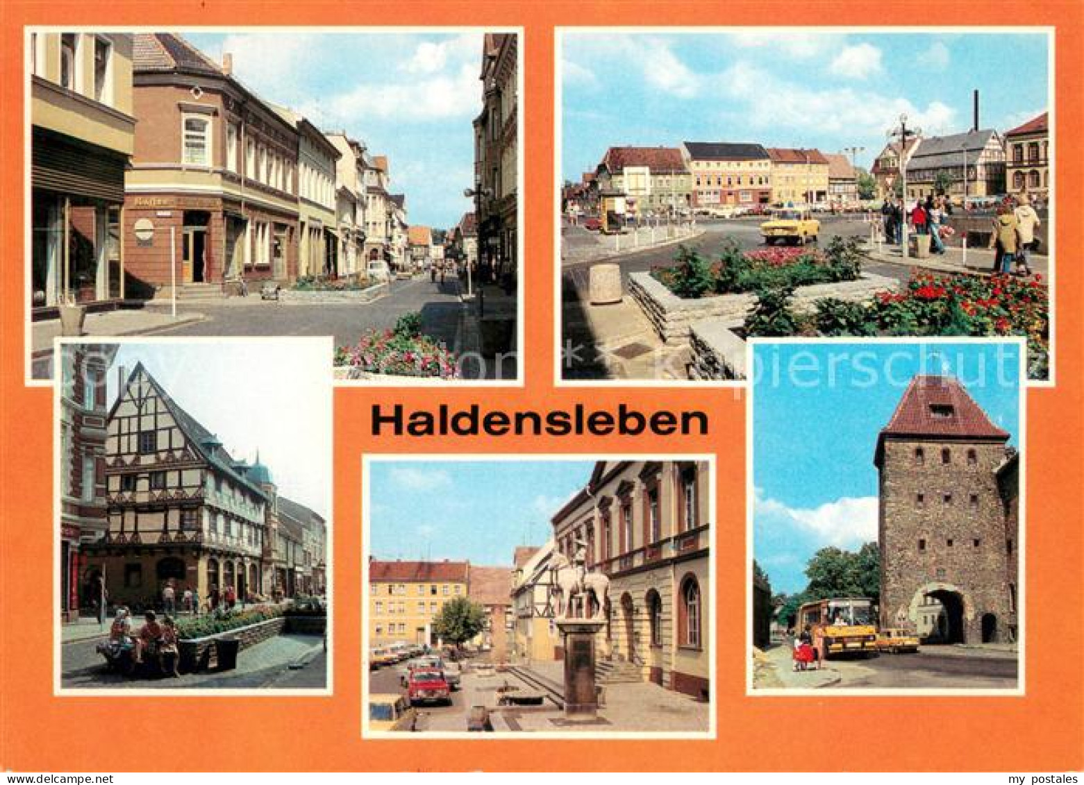 73650001 Haldensleben Thaelmannstrasse Friedrich Engels Platz Kuehnesches Haus R - Haldensleben