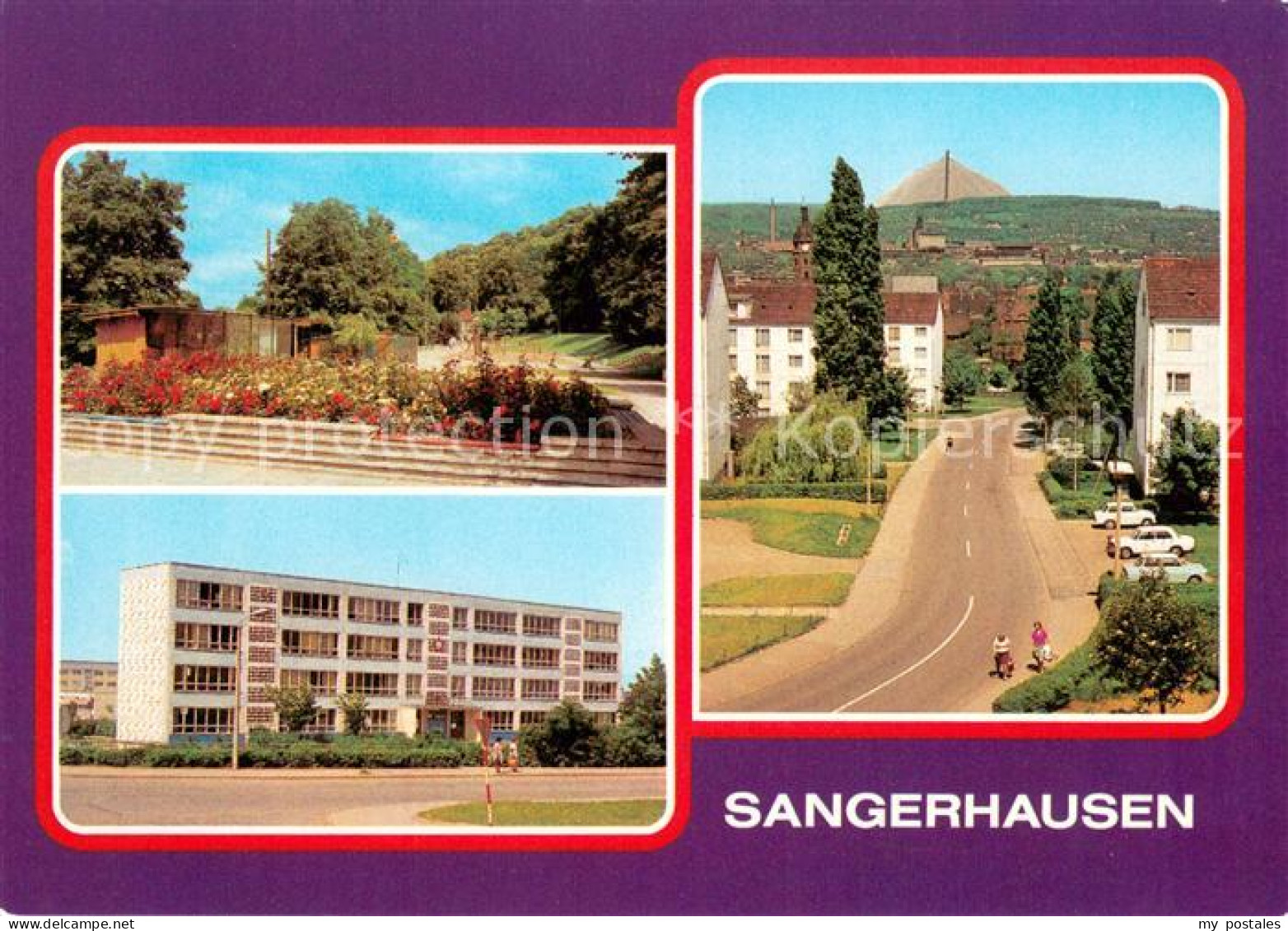 73649986 Sangerhausen Suedharz Partie An Der Walkmuehle Polytechnische Oberschul - Sangerhausen