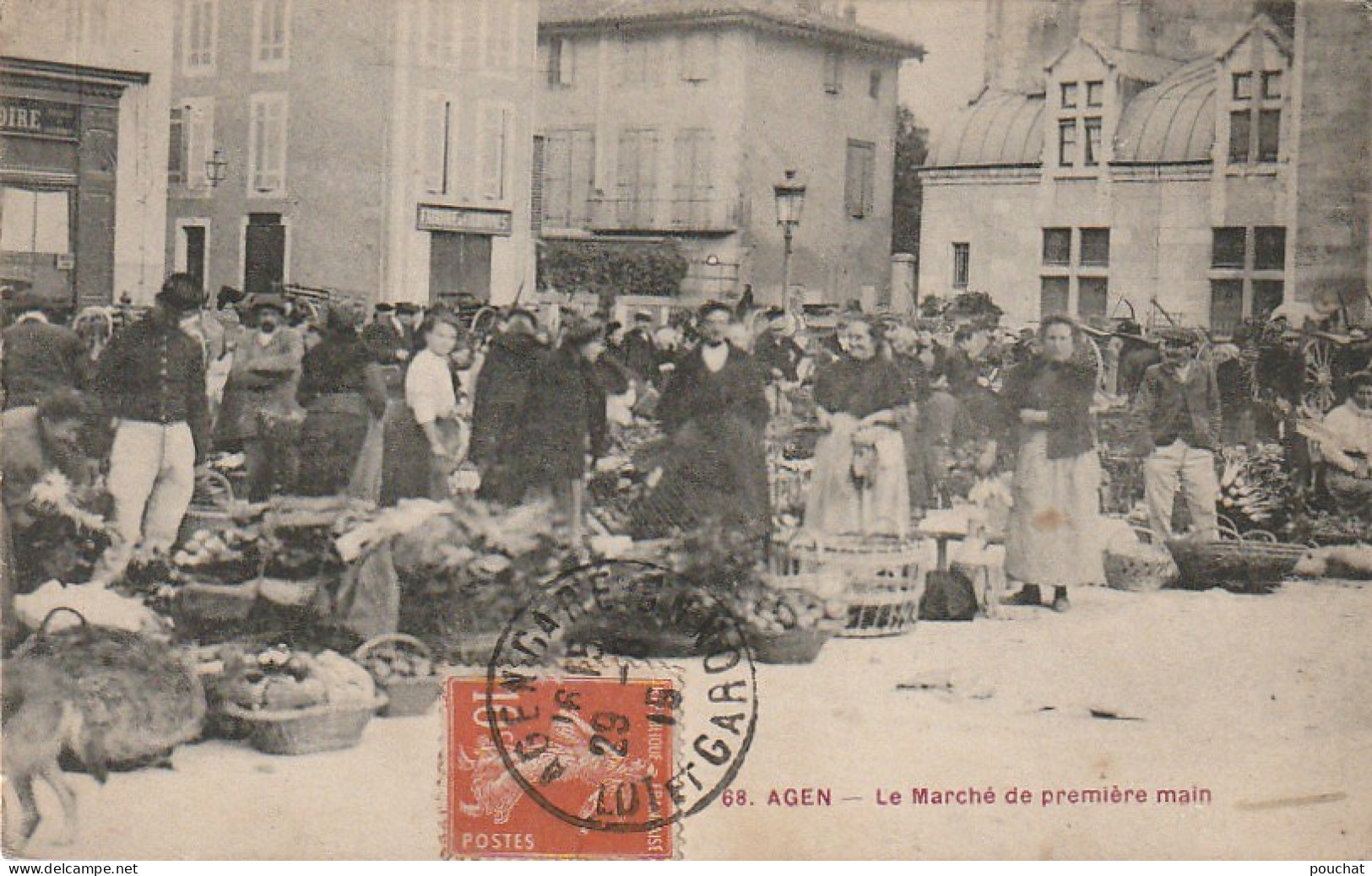 AA+ 44-(47) AGEN - LE MARCHE DE PREMIERE MAIN - ANIMATION - PAYSANS  - Marchés