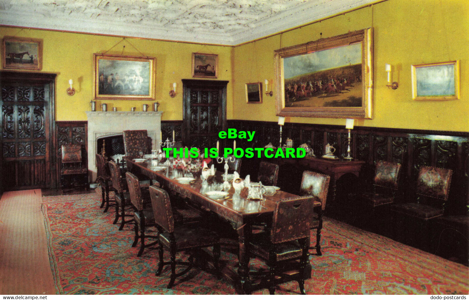 R578884 Arran. The Dining Room Of Brodick Castle. National Trust For Scotland Pr - Monde