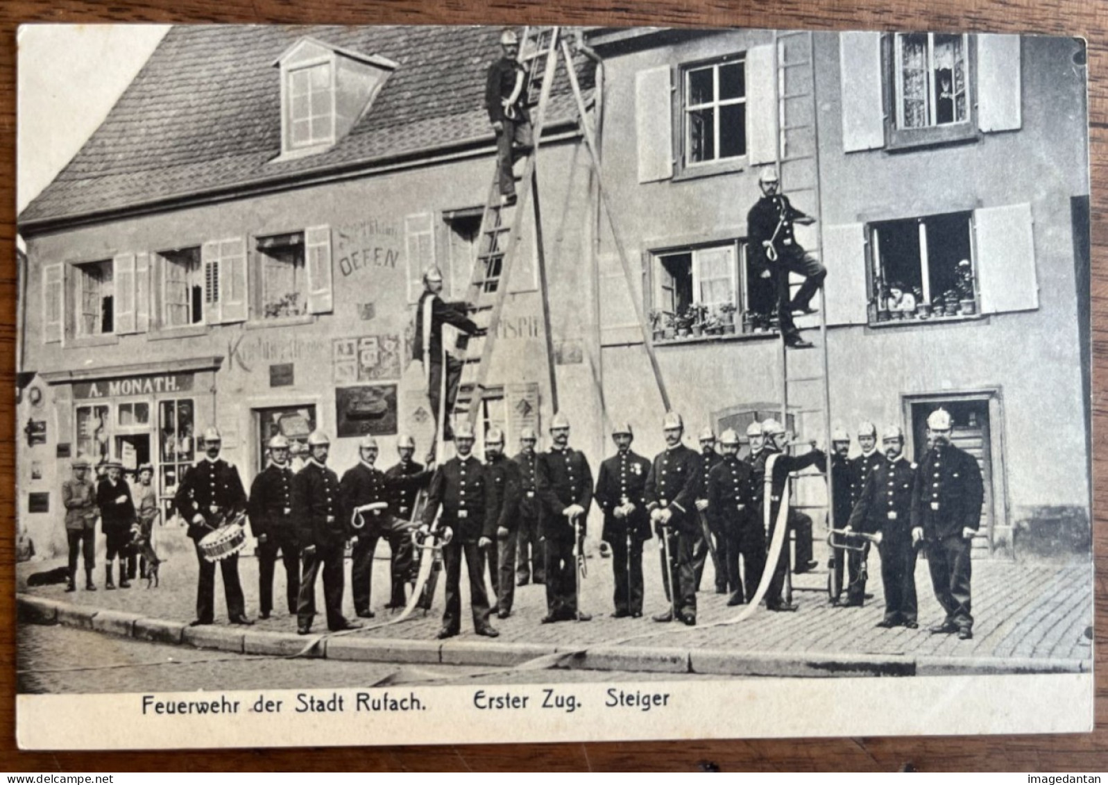 Rouffach - Feuerwehr Der Stadt Rufach - Erster Zug. Steiger - Rouffach