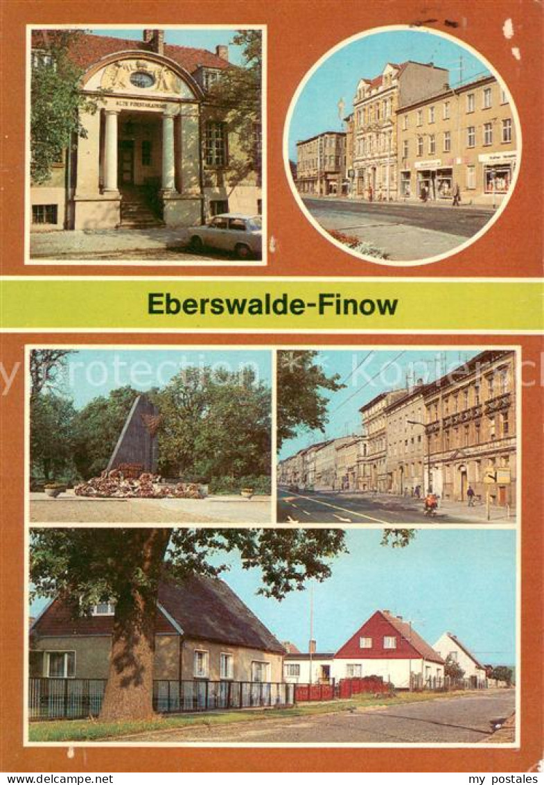 73649969 Finow Eberswalde Forstakademie Wilhelm Pieck Strasse Denkmal Friedrich  - Eberswalde