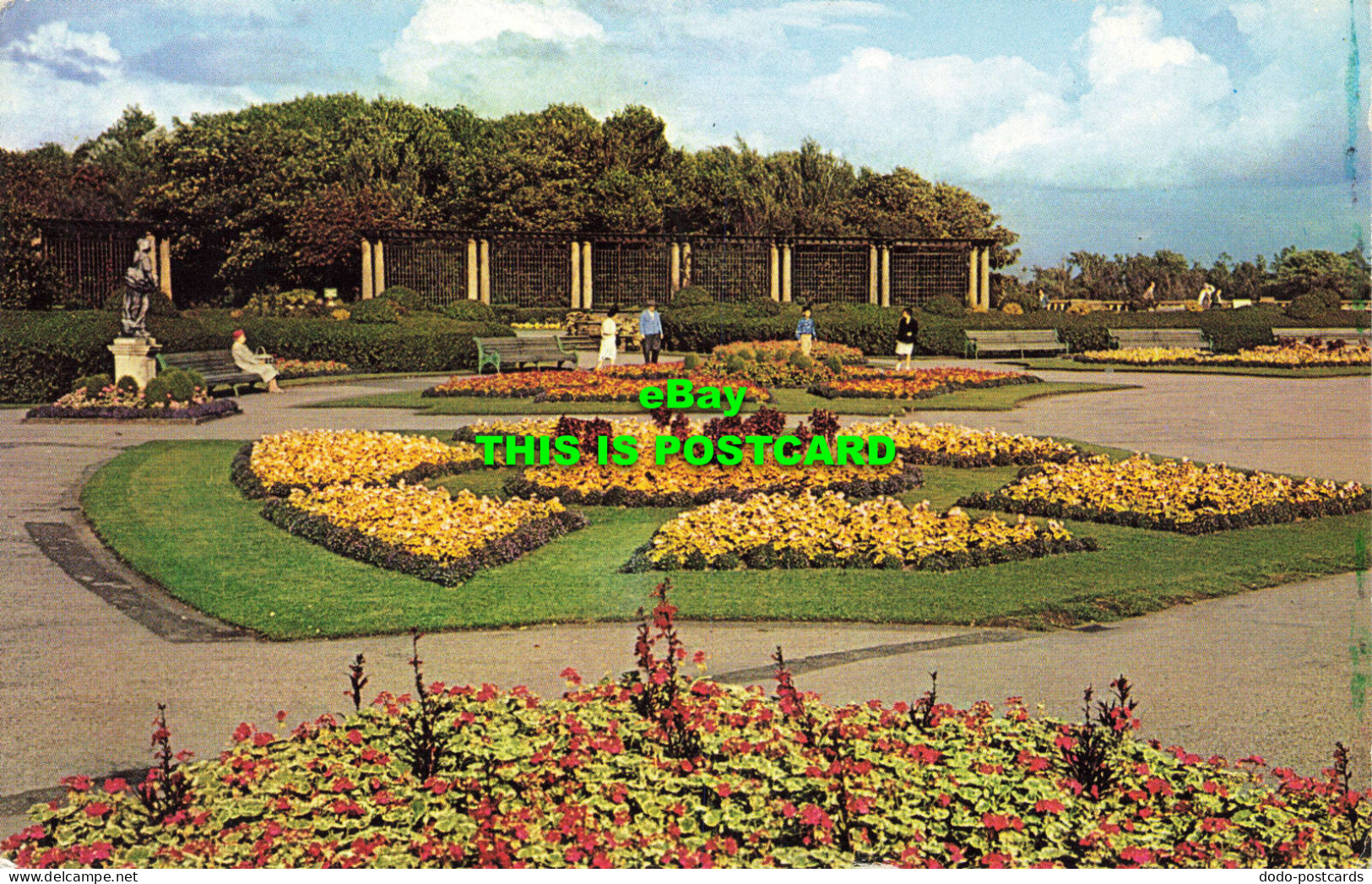 R578889 Blackpool. Stanley Park. Italian Gardens. Sanderson And Dixon. Plastichr - Monde
