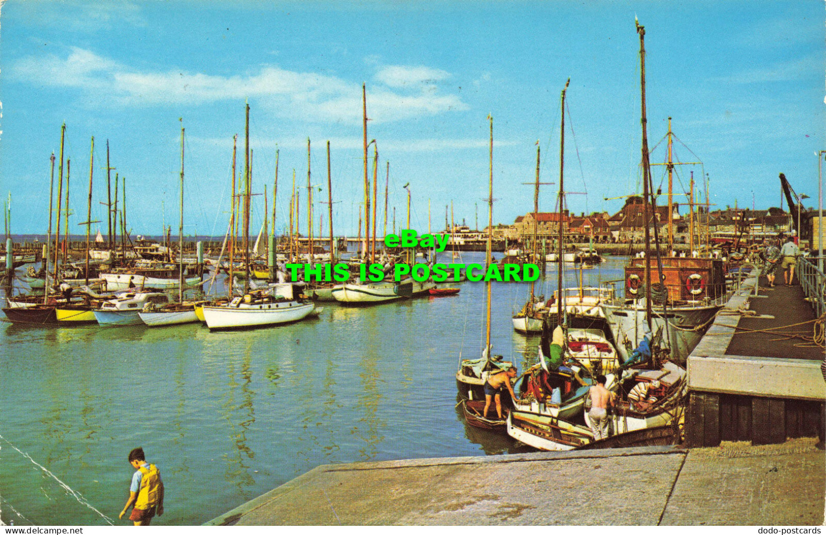 R579541 I. O. W. Yarmouth. The Harbour. 1974 - Monde