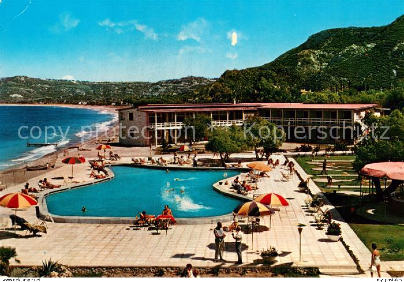 73649953 Rhodos Rhodes Aegaeis Hotel Miramare Swimming Pool Rhodos Rhodes Aegaei - Griechenland