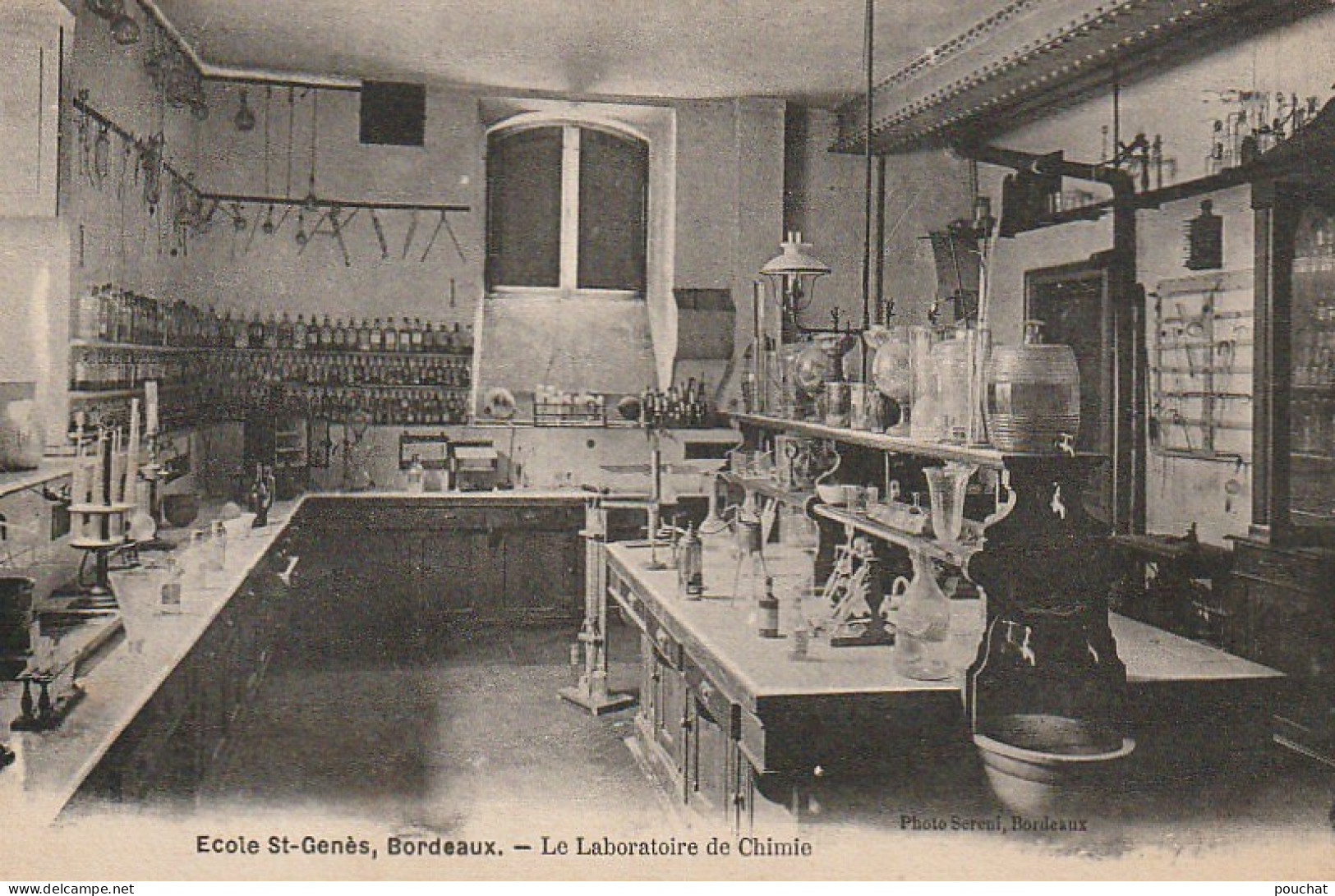 AA+ 46-(33) BORDEAUX - ECOLE ST GENES  - LE LABORATOIRE DE CHIMIE - Bordeaux