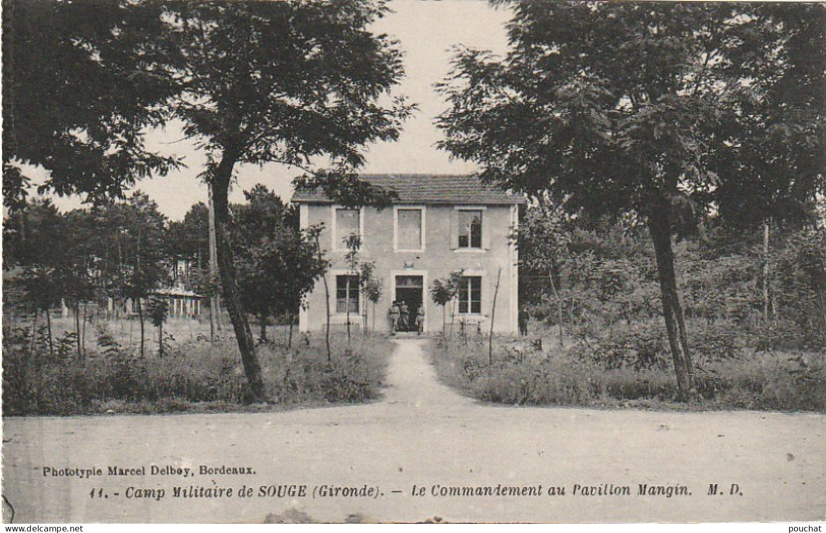 AA+ 46-(33) CAMP DE SOUGE - LE COMMANDEMENT AU PAVILLON MANGIN - Otros & Sin Clasificación