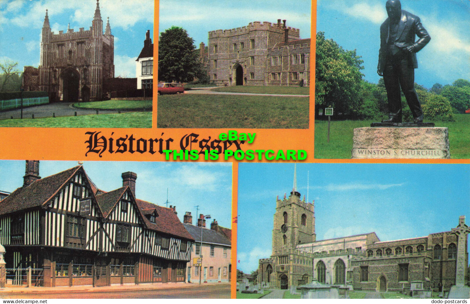 R579549 Historic Essex. Chelmsford. The Cathedral. Colchester. Seige House. Phot - Monde