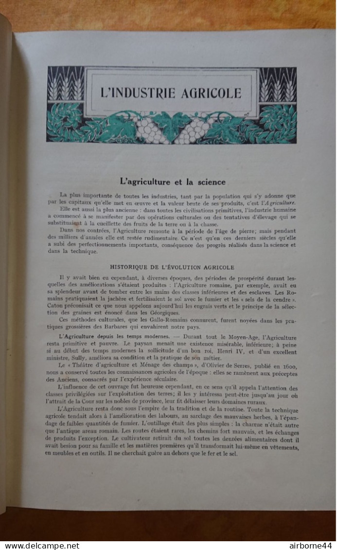 SCIENCE ET TRAVAIL - GRANDE ENCYCLOPEDIE ILLUSTREE DES INVENTIONS 1927 - Wissenschaft