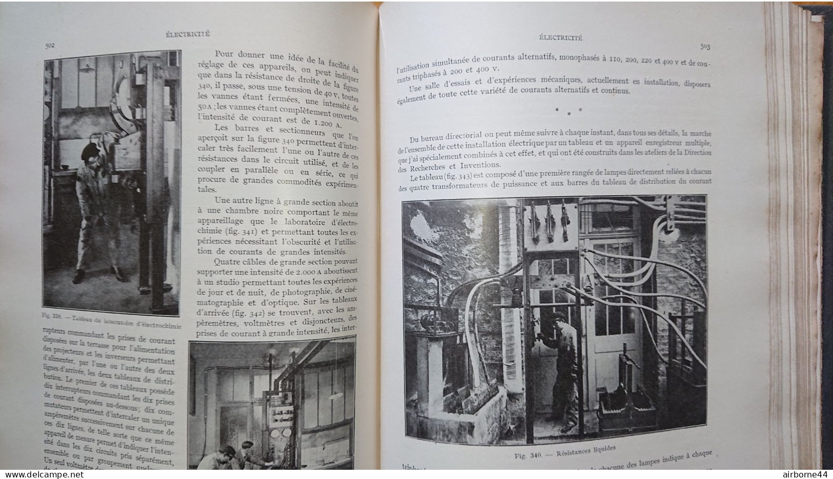 SCIENCE ET TRAVAIL - GRANDE ENCYCLOPEDIE ILLUSTREE DES INVENTIONS 1927