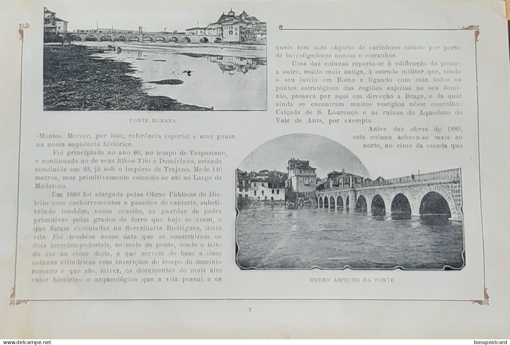 Guia Álbum De Chaves E Seu Concelho 1915 Vidago Pedras Salgadas Vila Real Termas Bastante IIustrado Portugal danificado - Non Classés