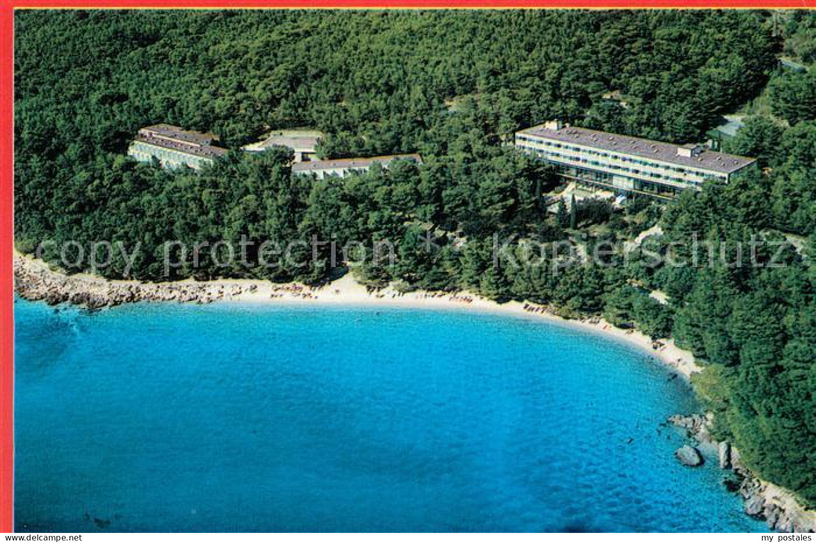 73649897 Brela Hotel Maestral Fliegeraufnahme Brela - Kroatien