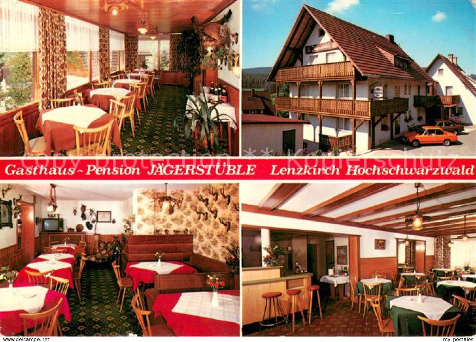 73649896 Lenzkirch Gasthaus Pension Jaegerstueble Gastraeume Theke Lenzkirch - Otros & Sin Clasificación