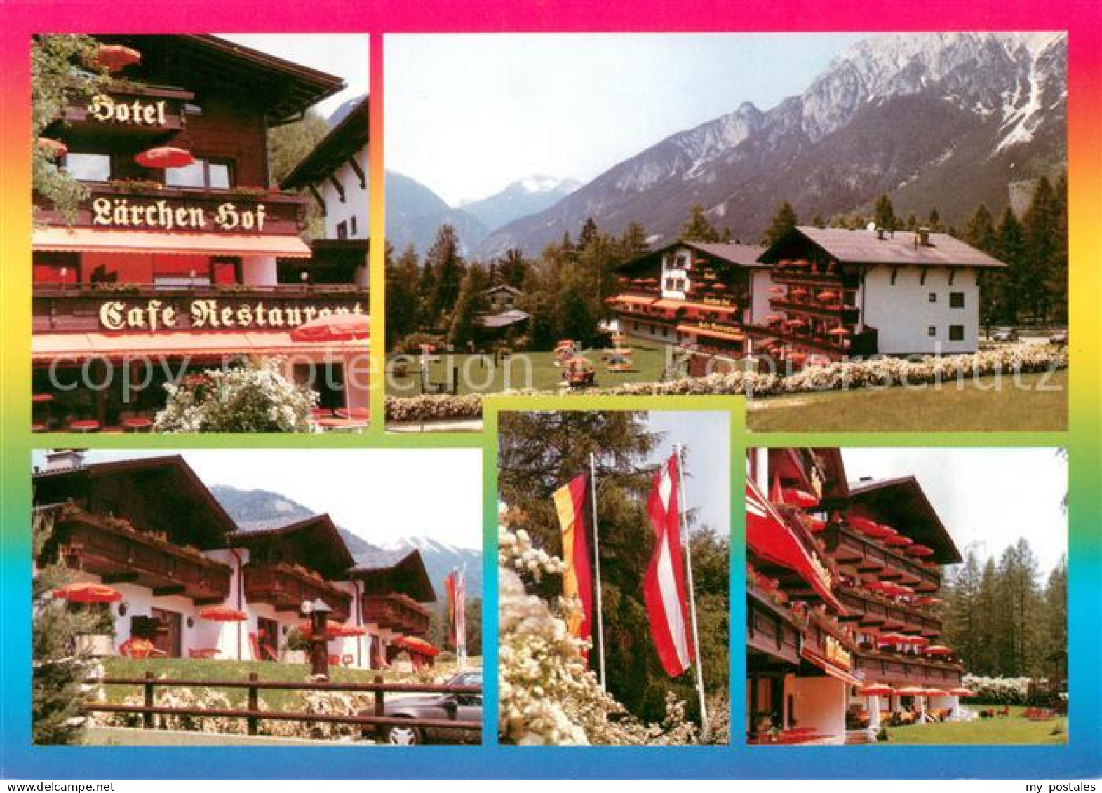 73649890 Obsteig Tirol Ferien Hotel Laerchen Hof Teilansichten Obsteig Tirol - Sonstige & Ohne Zuordnung