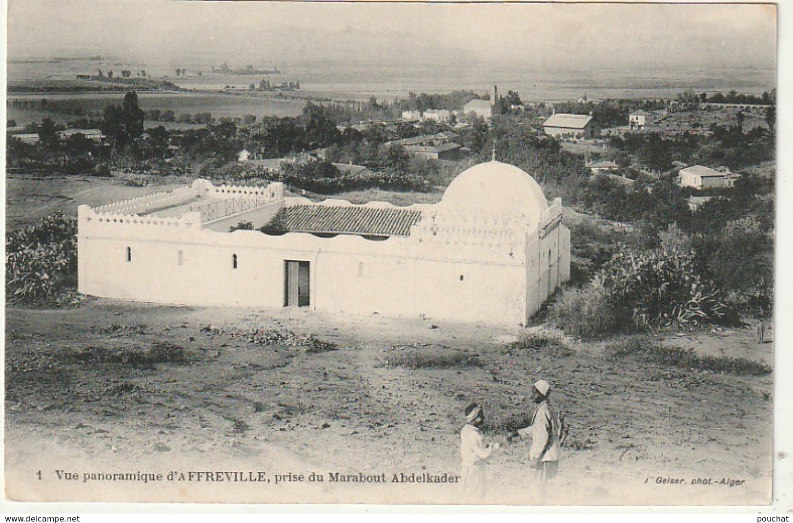 AA+ 51- AFFREVILLE ( ALGERIE ) - VUE PANORAMIQUE PRISE DU MARABOUT ABDELKADER - Other & Unclassified