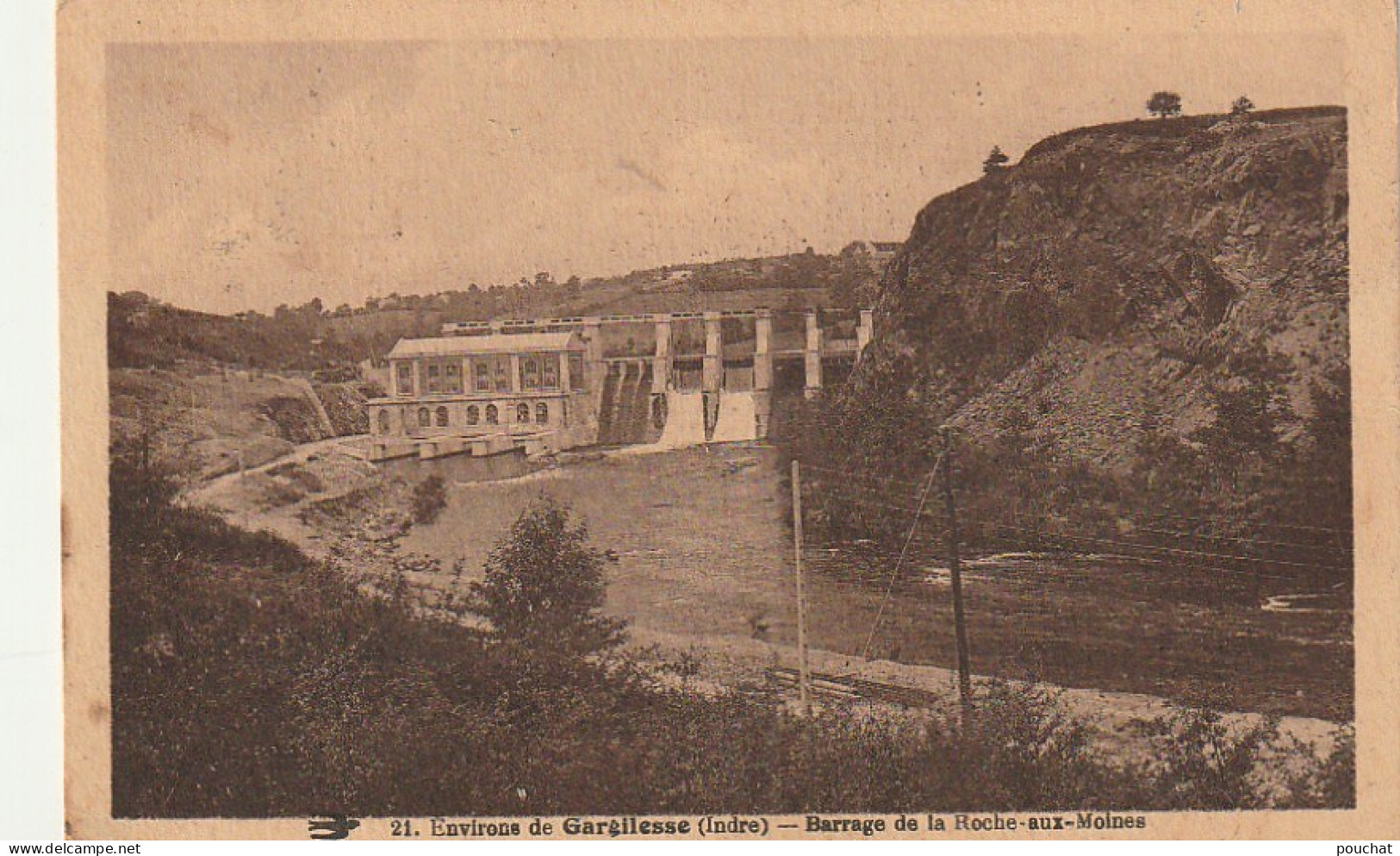 AA+ 52-(36) ENVIRONS DE GARGILESSE - BARRAGE DE LA ROCHE AUX MOINES - Other & Unclassified