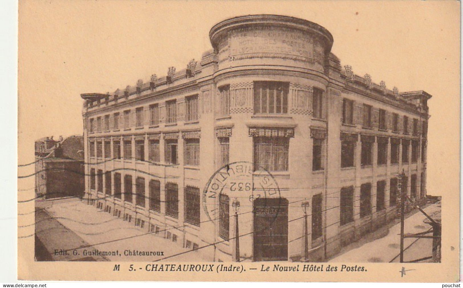 AA+ 52-(36) CHATEAUROUX - LE NOUVEL HOTEL DES POSTES - Chateauroux