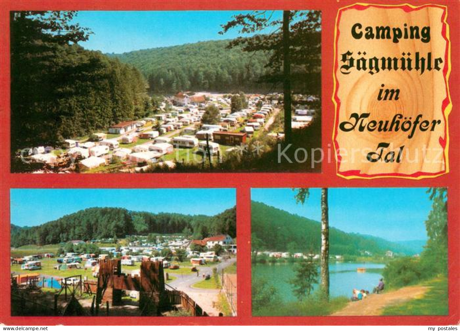 73649827 Trippstadt Campingplatz Saegmuehle Neuhoefer Tal Pfaelzer Wald Trippsta - Other & Unclassified