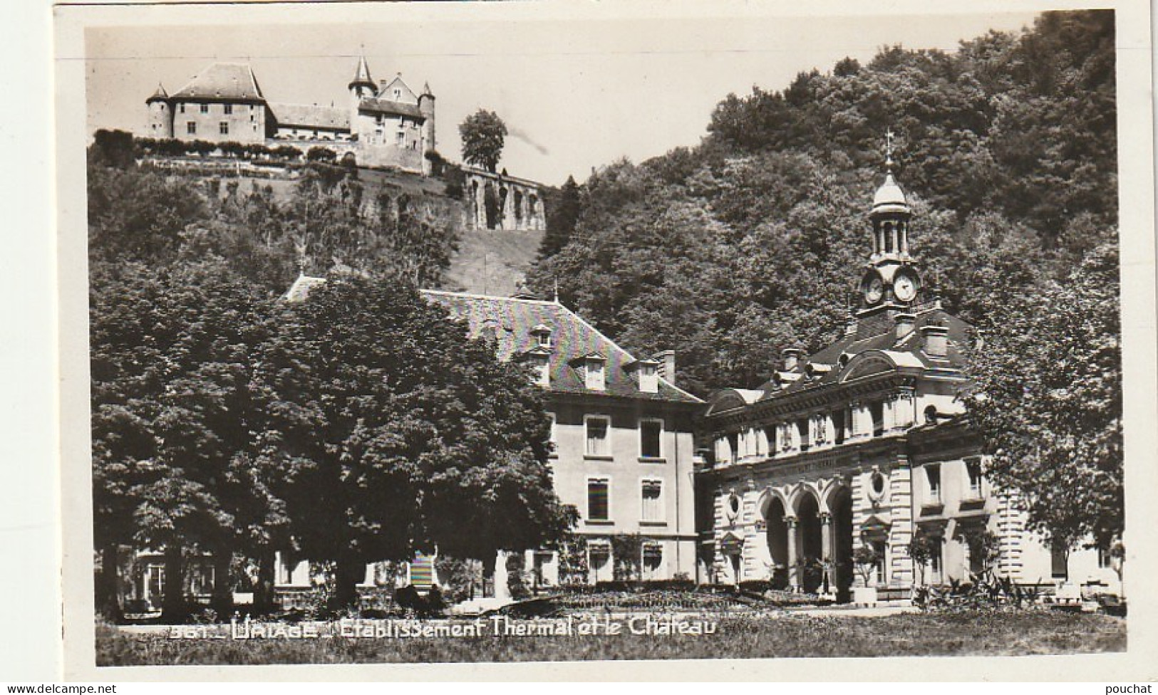 AA+ 54-(38) URIAGE - ETABLISSEMENT THERMAL ET LE CHATEAU - Uriage