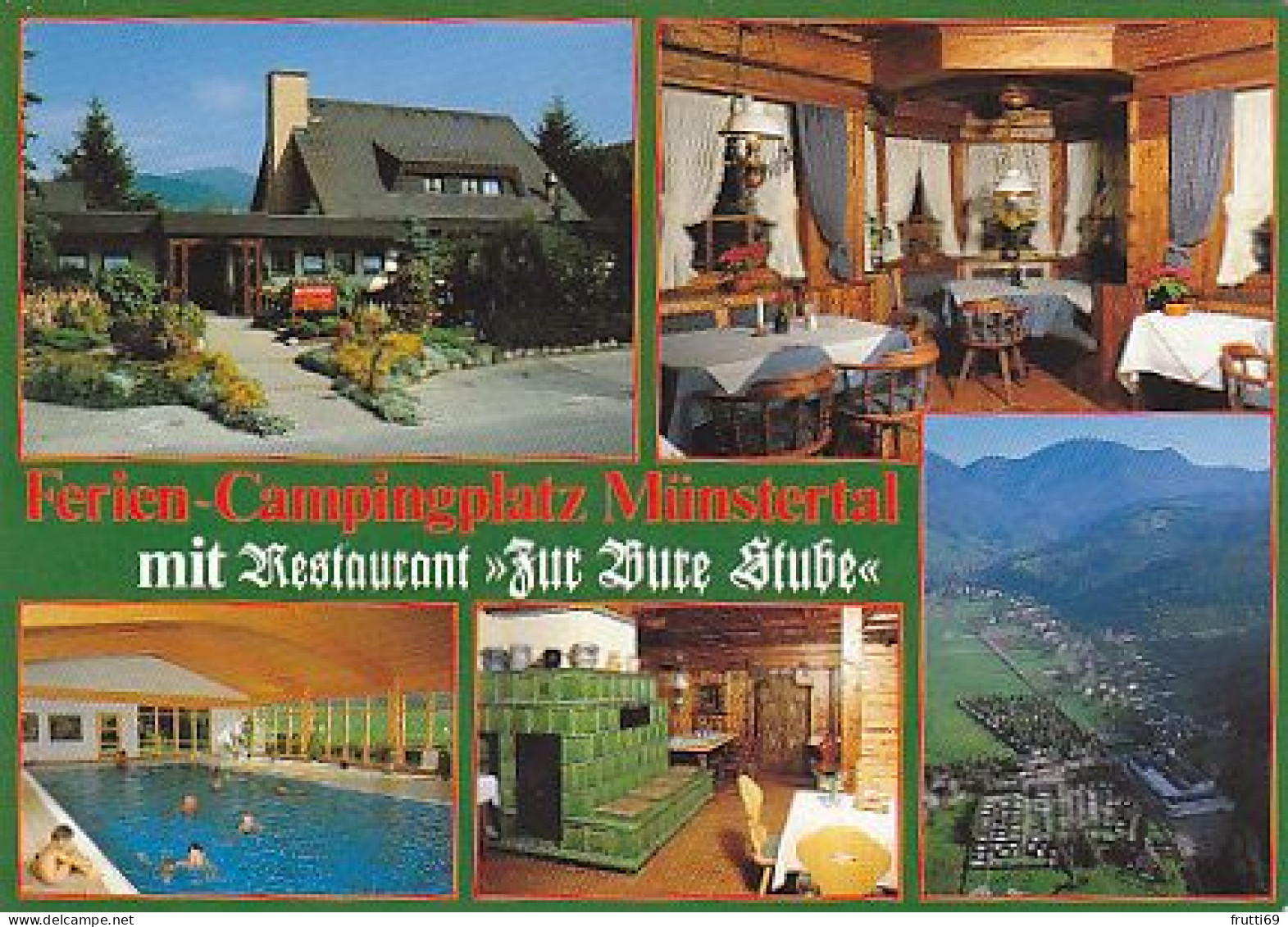 AK 216054 GERMANY - Münstertal / Südschwarzwald - Ferien-Campingplatz Münstertal Mit Restaurant Zur Bure Stube - Muenstertal