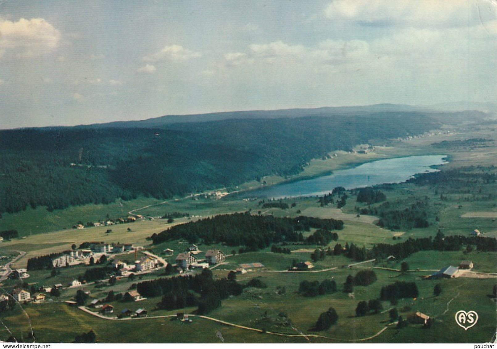 AA+ 55-(39) LES ROUSSES - FRONTIERE FRANCO SUISSE - LE LAC DES ROUSSES - VUE GENERALE - Morez