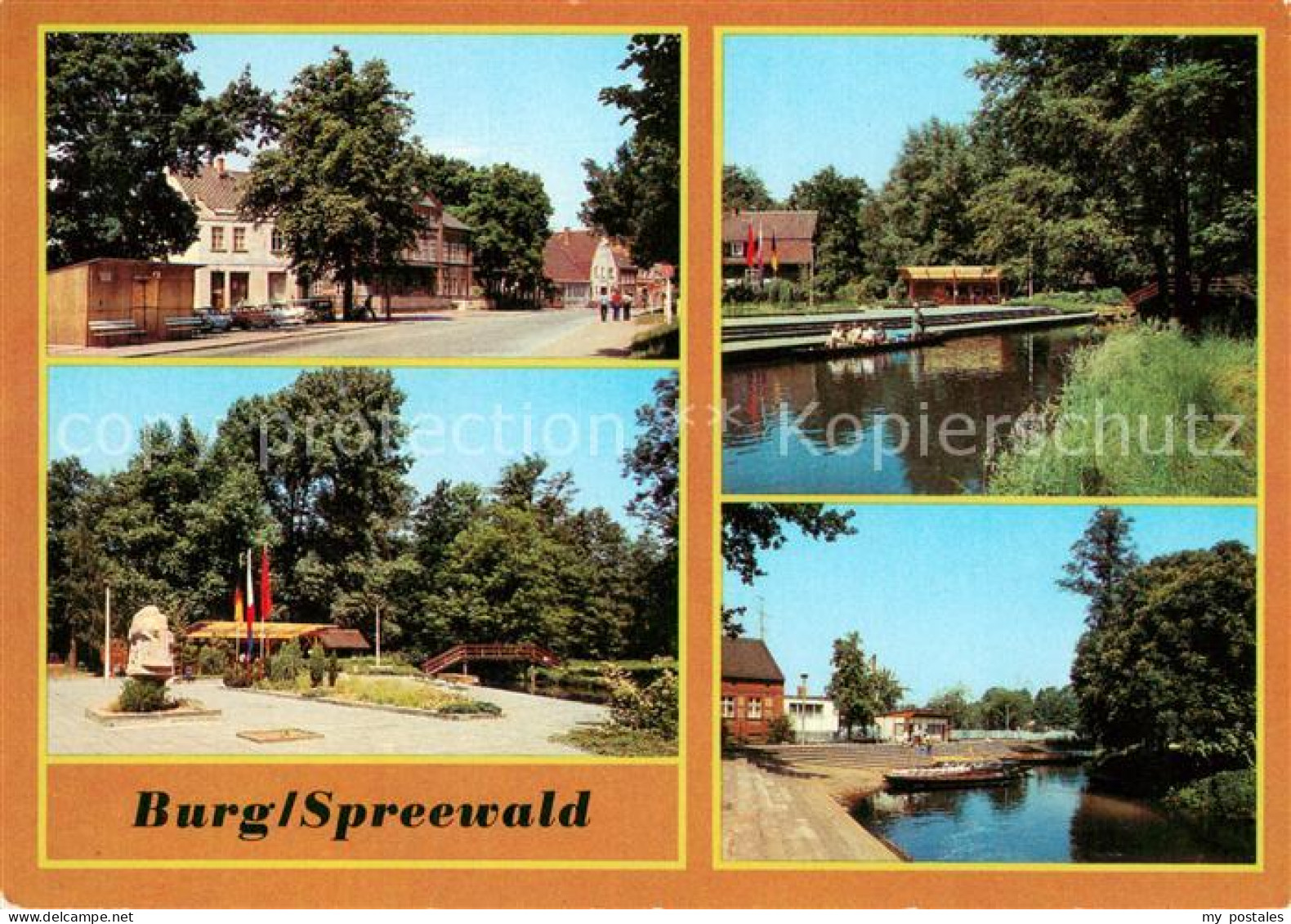 73649783 Burg Spreewald Teilansichten Wasserstrassen Burg Spreewald - Burg (Spreewald)
