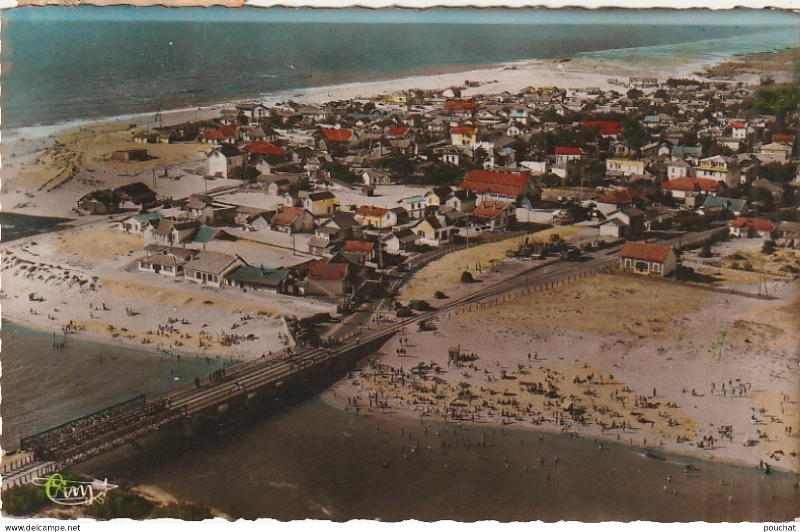 AA+ 56-(40) MIMIZAN PLAGE - VUE AERIENNE - COTE NORD - Mimizan Plage