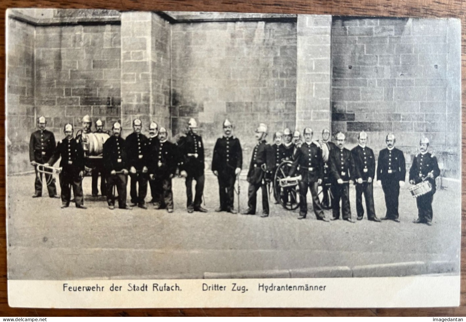 Rouffach - Feuerwehr Der Stadt Rufach - Dritter Zug. Hydrantenmänner - Rouffach