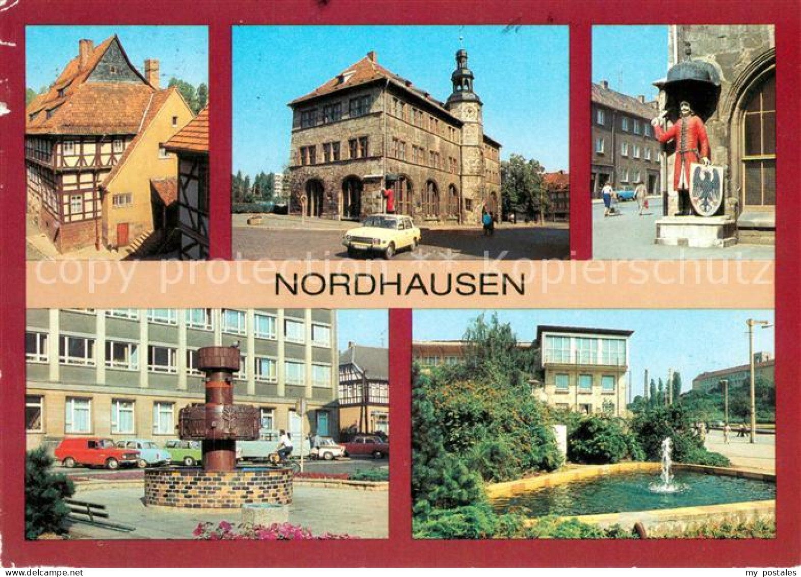73649773 Nordhausen Thueringen Fachwerkhaus Barfuessergasse 6 Flohburg Rathaus R - Nordhausen