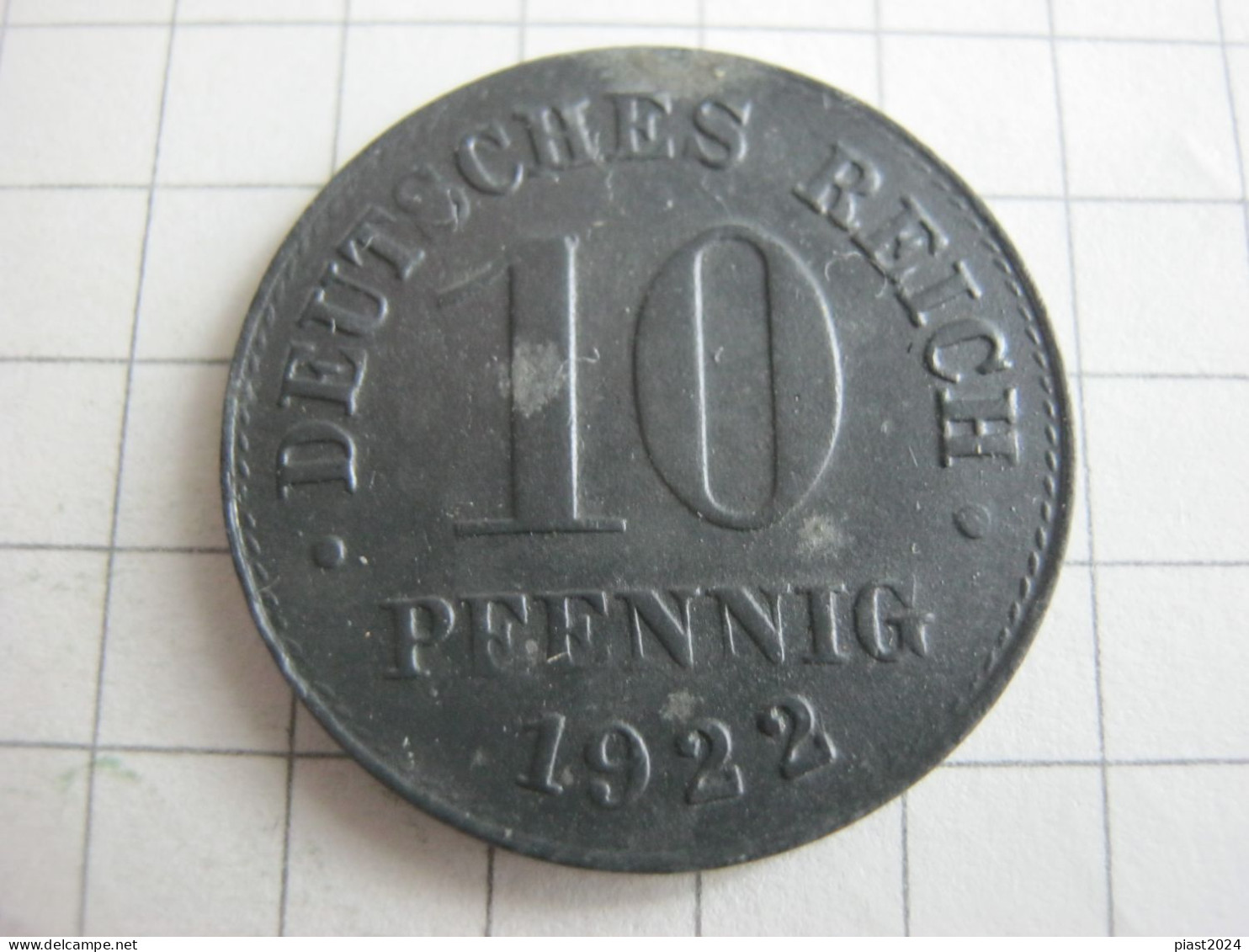 Germany 10 Pfennig 1922 - 10 Pfennig