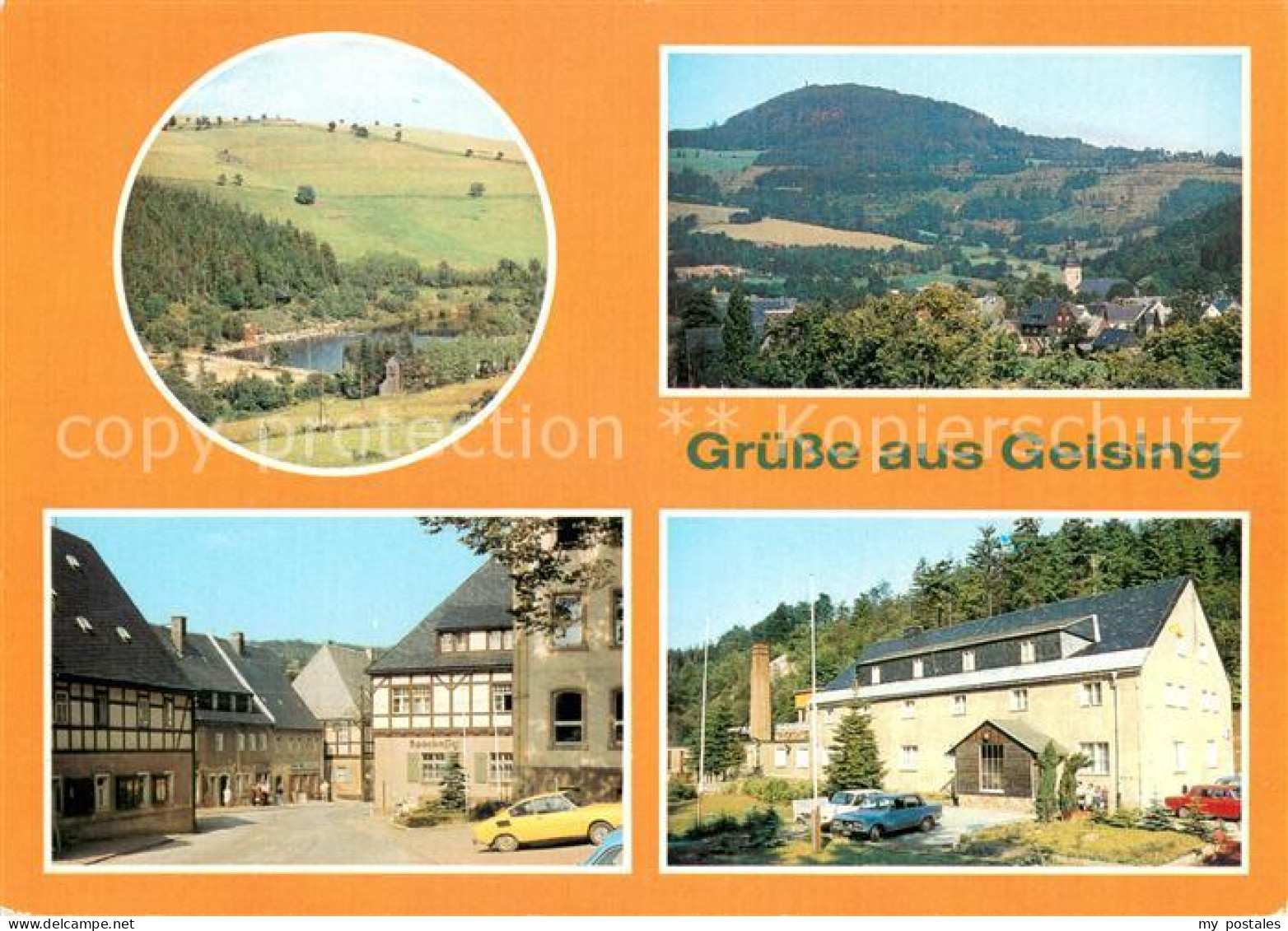 73649769 Geising Erzgebirge Stadtbad Huettenteich Teilansicht Erholungsheim Am A - Geising
