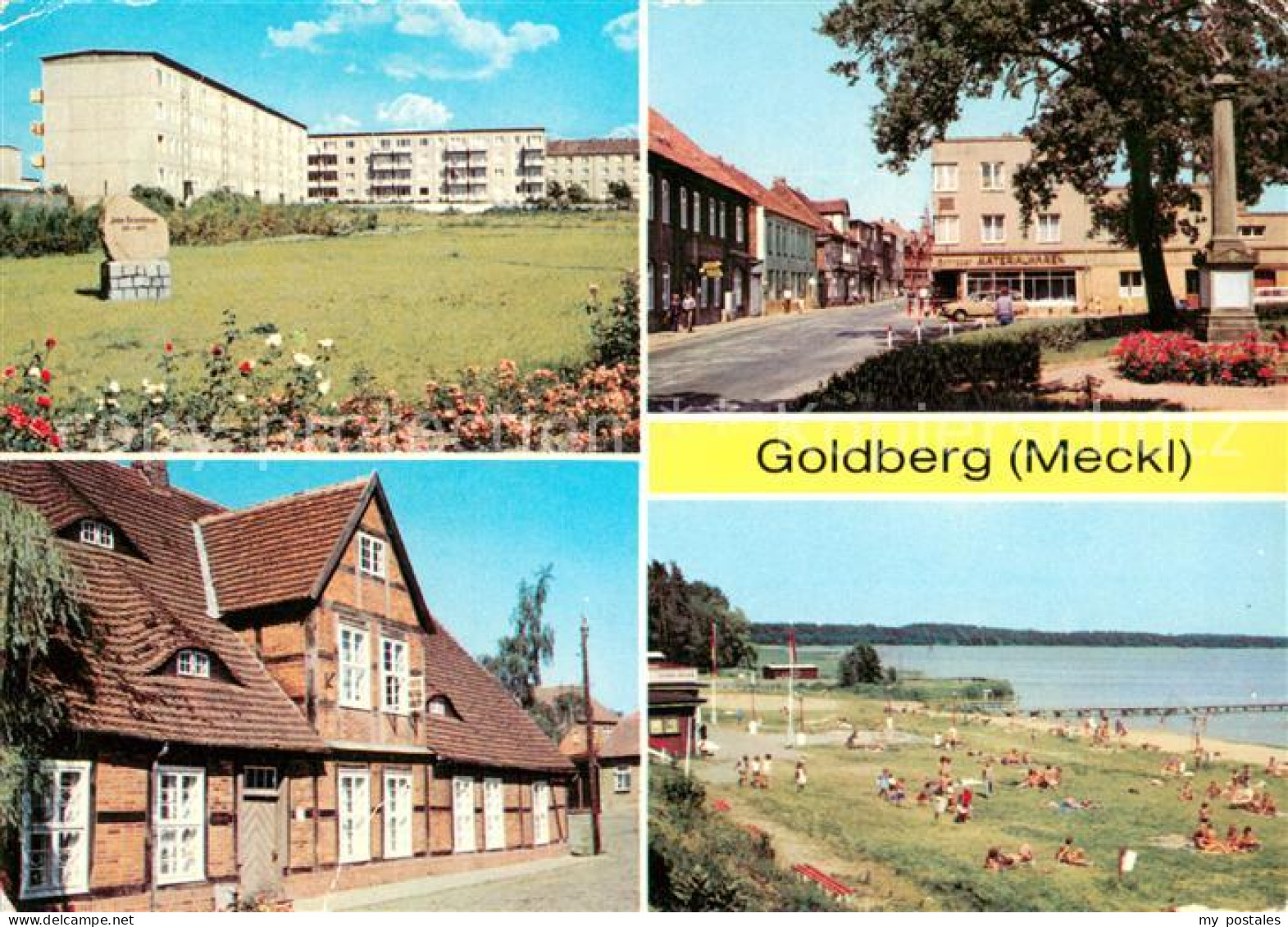73649768 Goldberg Mecklenburg John Brinckmann Strasse Kreisheimatmuseum Strasse  - Sonstige & Ohne Zuordnung