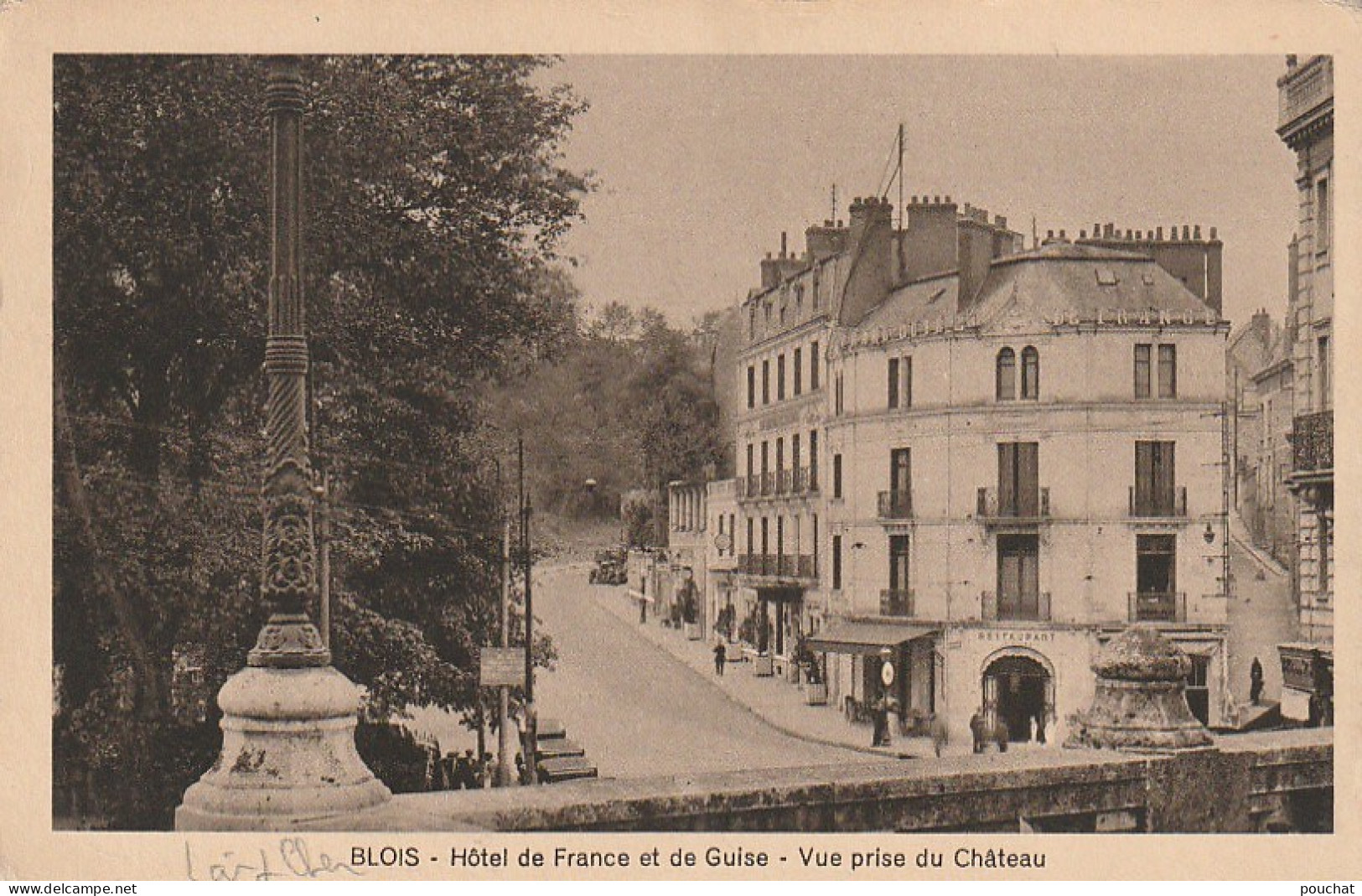 AA+ 57-(41) BLOIS - HOTEL DE FRANCE ET DE GUISE - VUE PRISE DU CHATEAU - Blois