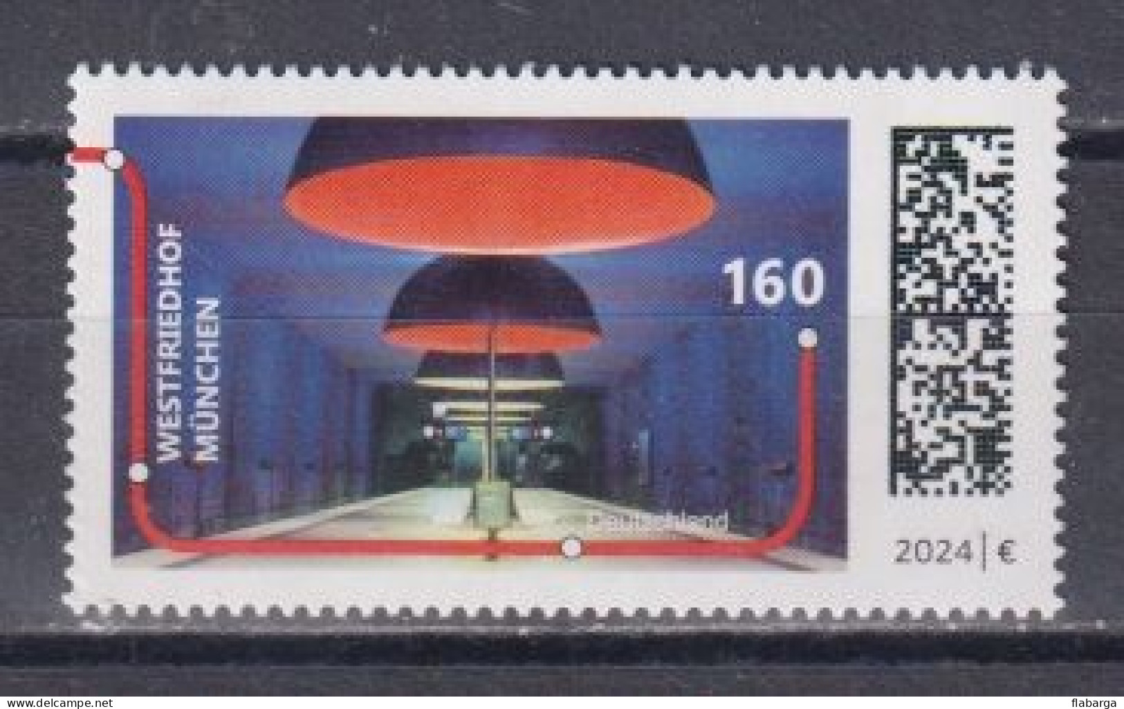 Año 2024 Nº 3588 Westfriedhof Munchen - Unused Stamps
