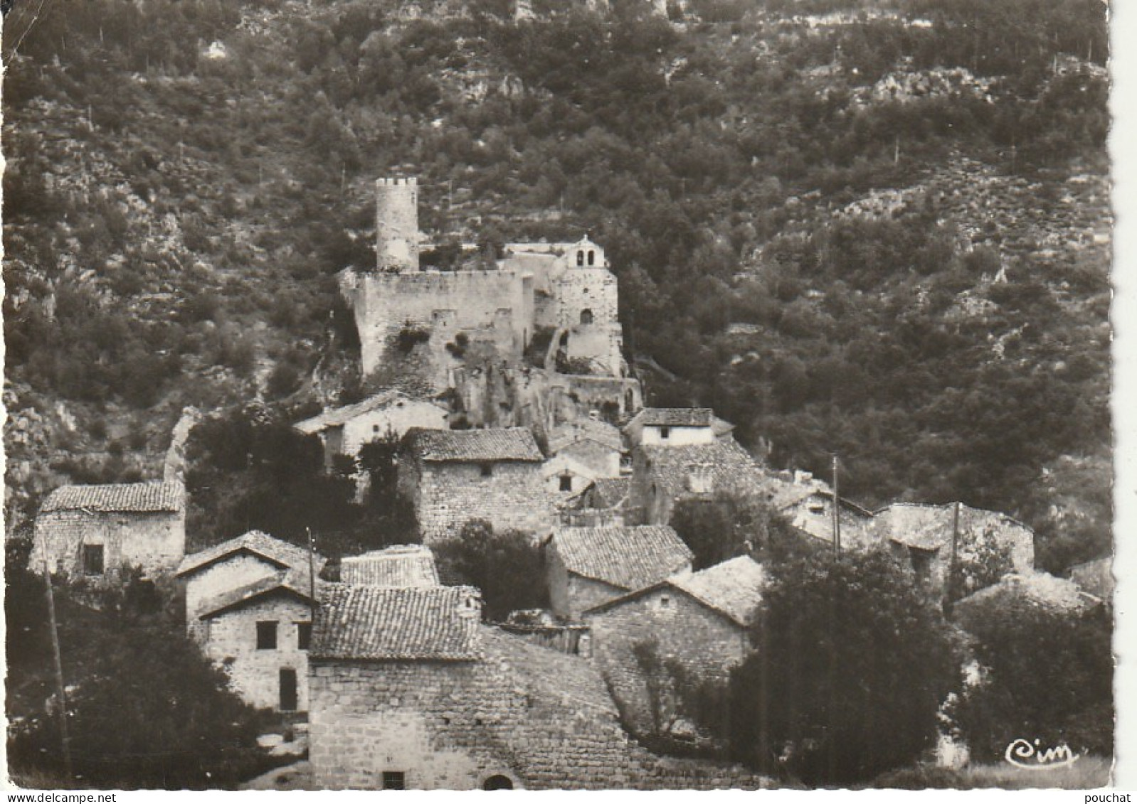 AA+ 59-(43) CHALENCON - VUE GENERALE - LE CHATEAU DU XIe SIECLE - Otros & Sin Clasificación