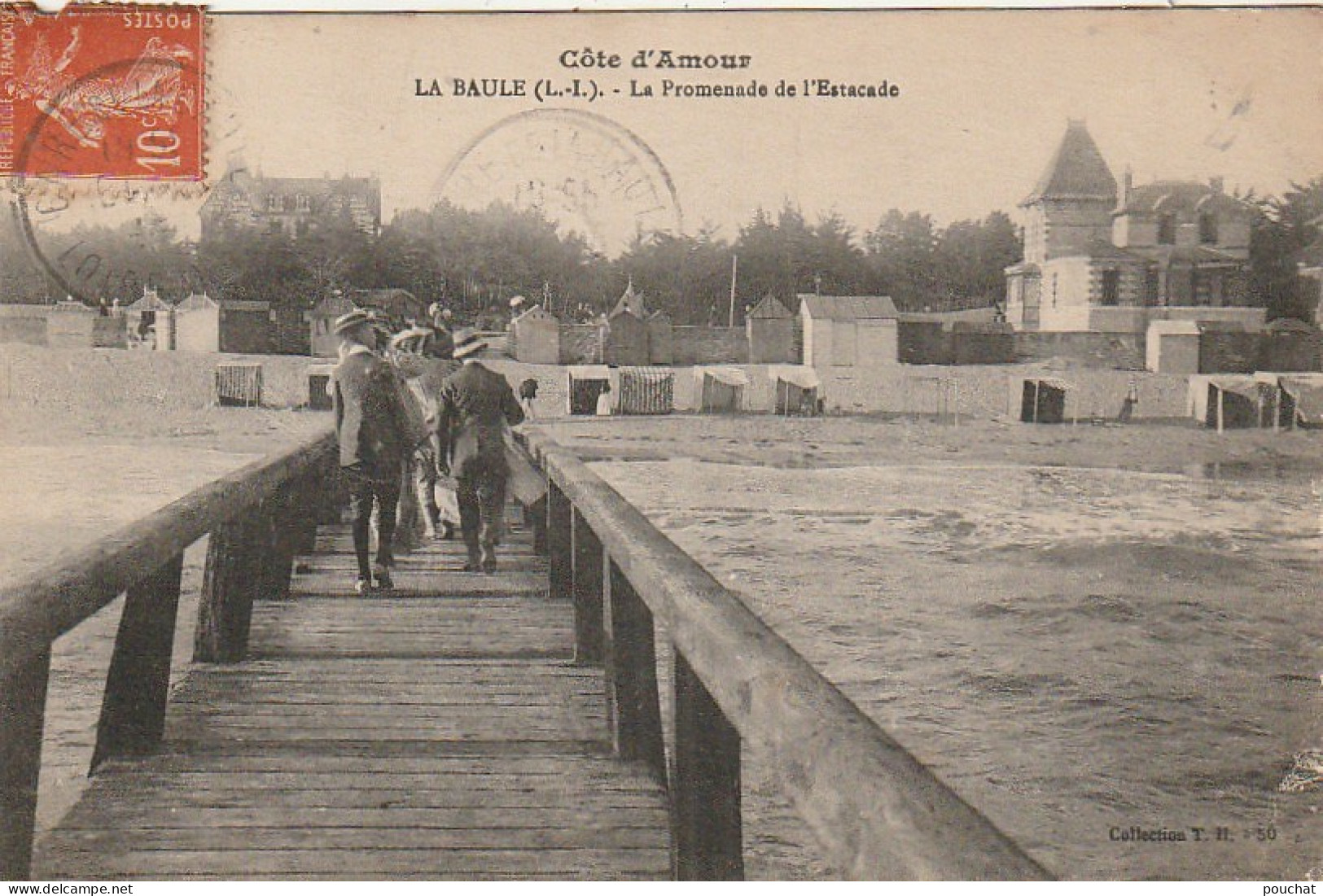 AA+ 60-(44) LA BAULE - LA PROMENADE DE L'ESTACADE - ANIMATION - La Baule-Escoublac