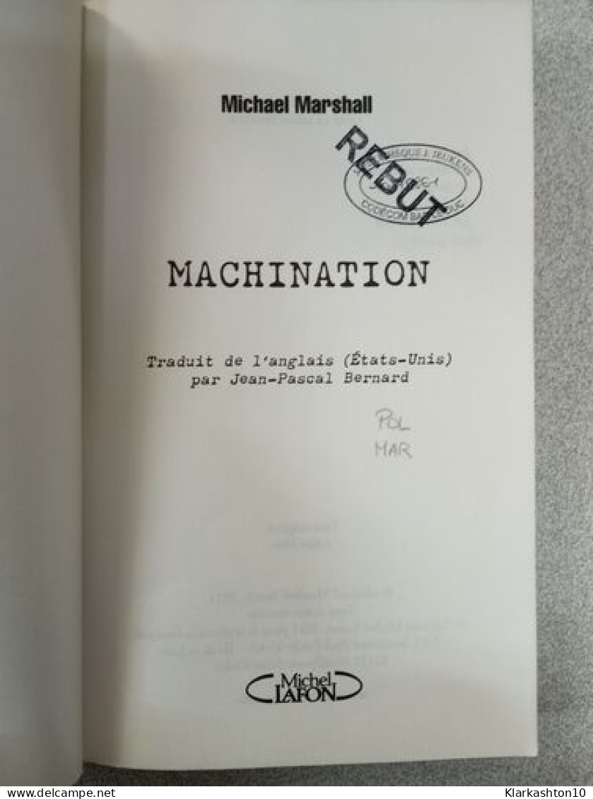 Machination - Other & Unclassified