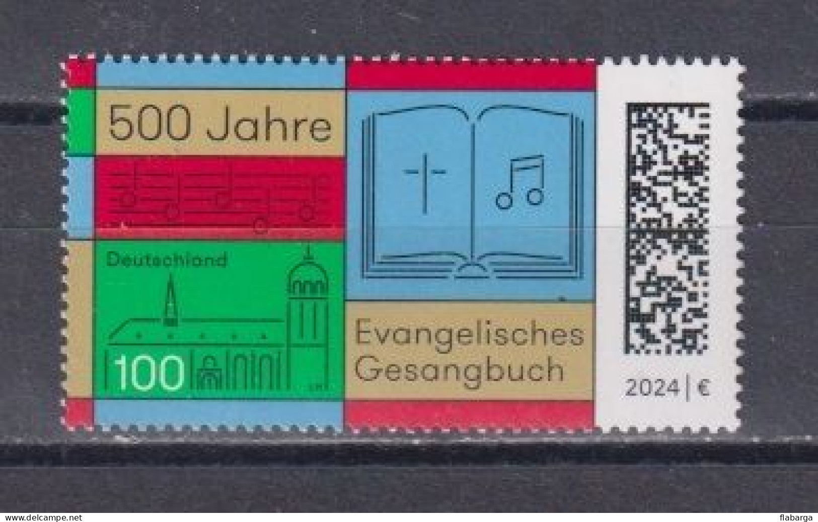Año 2024 Nº 3586 Evangelisches Gesangbuch - Unused Stamps