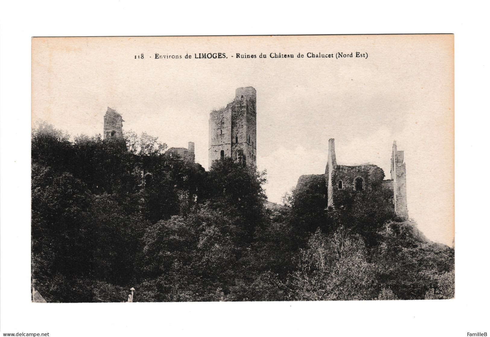 Chalucet - Ruines Du Château - Other & Unclassified