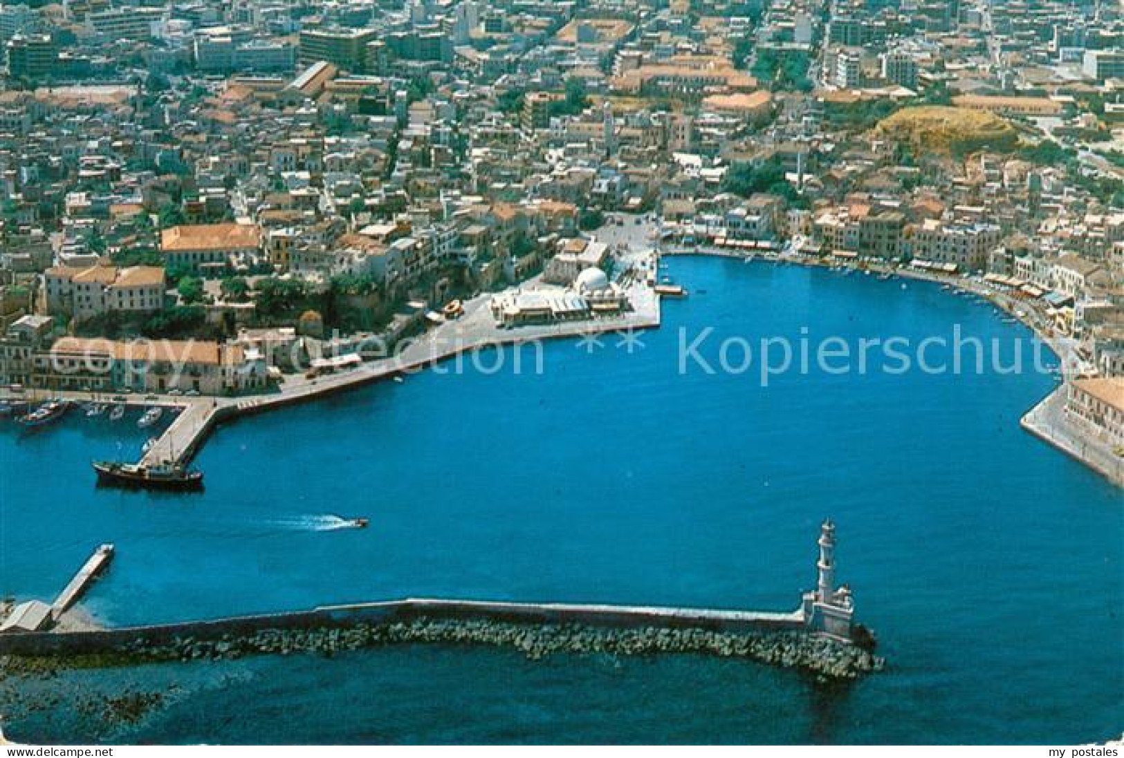 73649693 Chania Insel Kreta Fliegeraufnahme Chania Insel Kreta - Greece