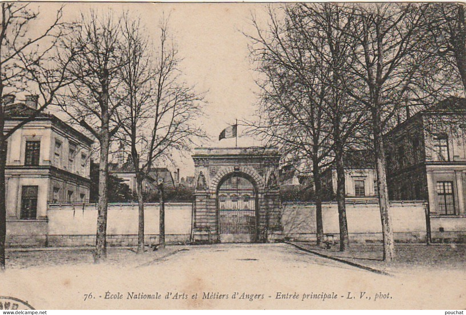 AA+ 64-(49) ANGERS - ECOLE NATIONALE D'ARTS ET METIERS D'ANGERS - ENTREE PRINCIPALE - Angers