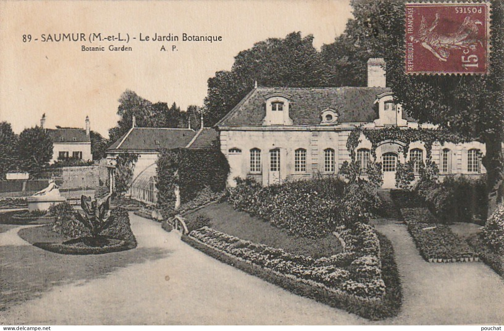 AA+ 64-(49) SAUMUR - LE JARDIN BOTANIQUE - Saumur