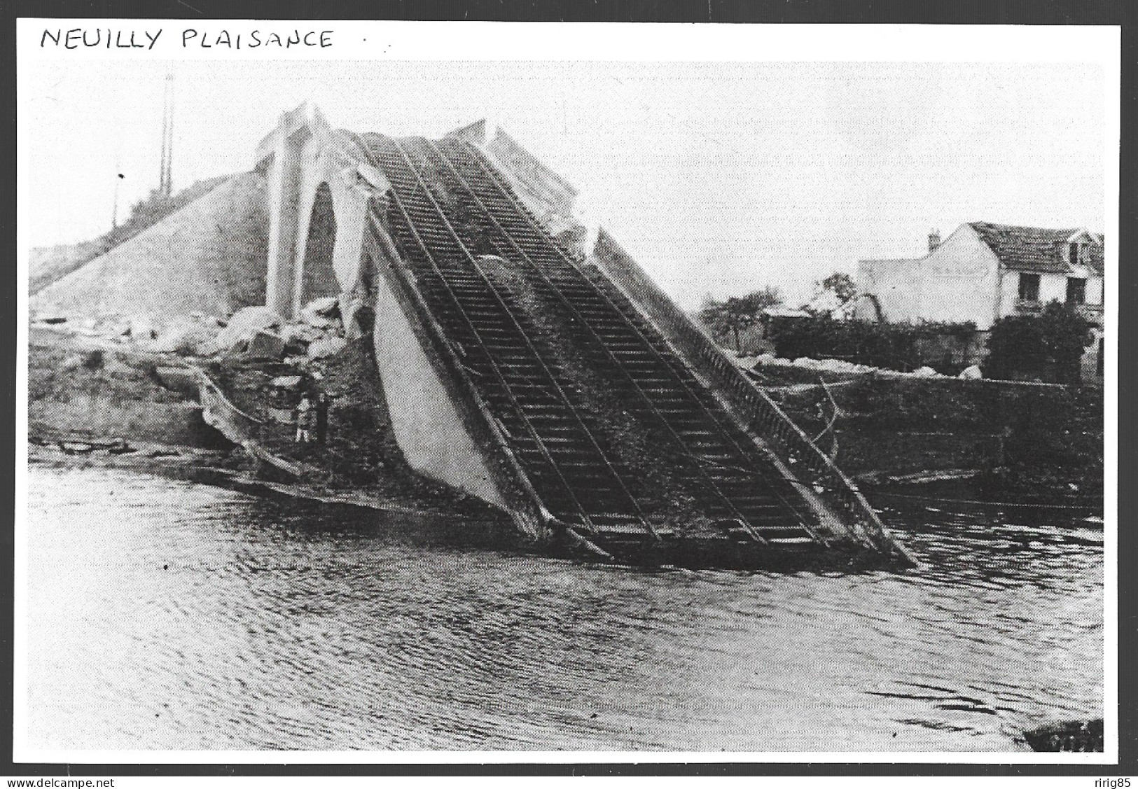 1991  --  LE PONT DETRUIT A NEUILLY PLAISANCE . 4B054 - Ohne Zuordnung