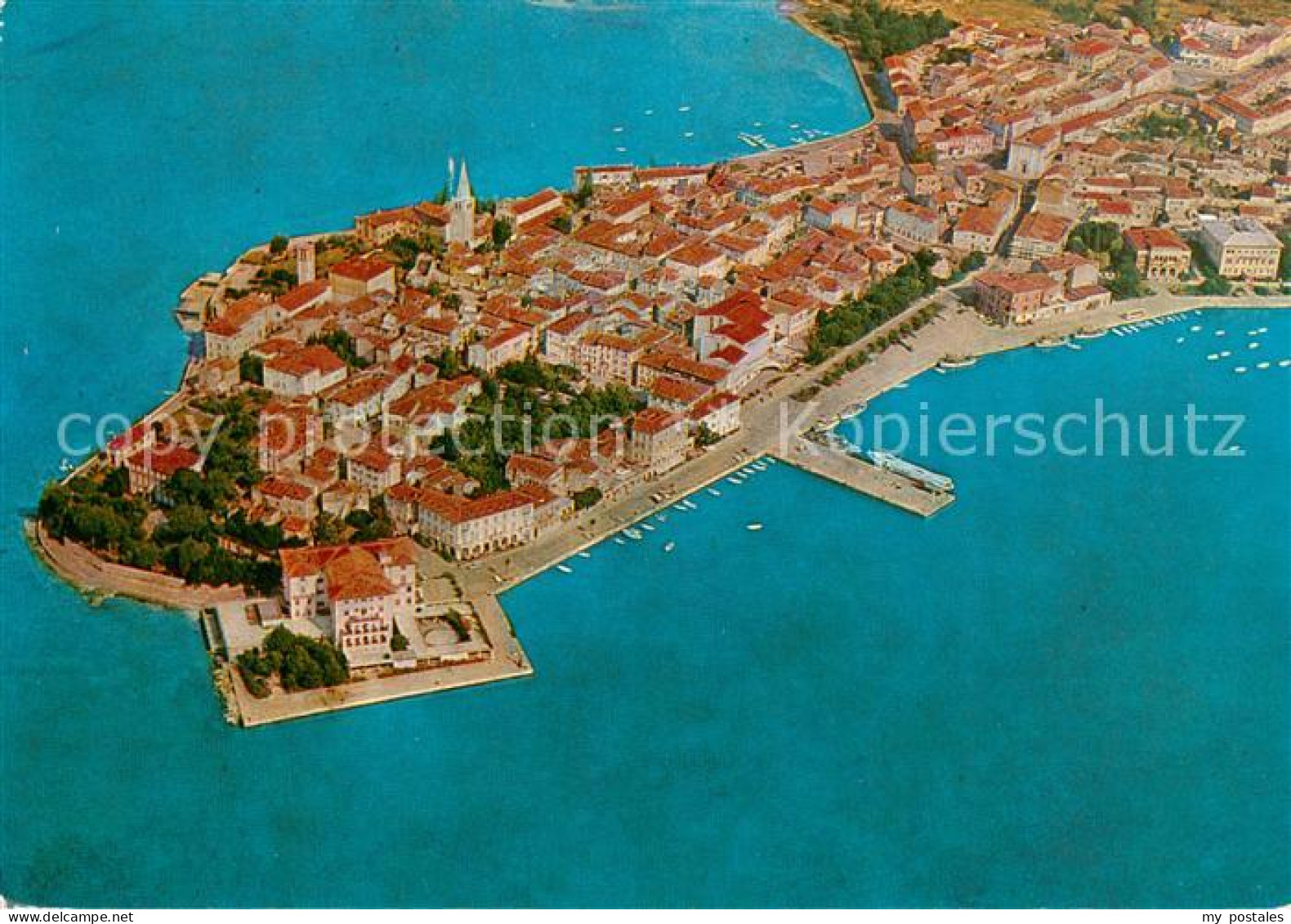 73649641 Porec Fliegeraufnahme Porec - Croatia