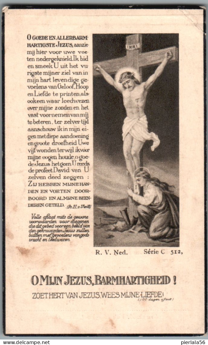 Bidprentje Machelen - Vanden Bulcke Gentiel (1876-1939) - Imágenes Religiosas