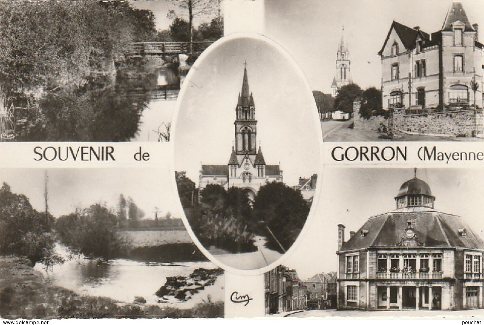 AA+ 69-(53) SOUVENIR DE GORRON - CARTE MULTIVUES - Gorron