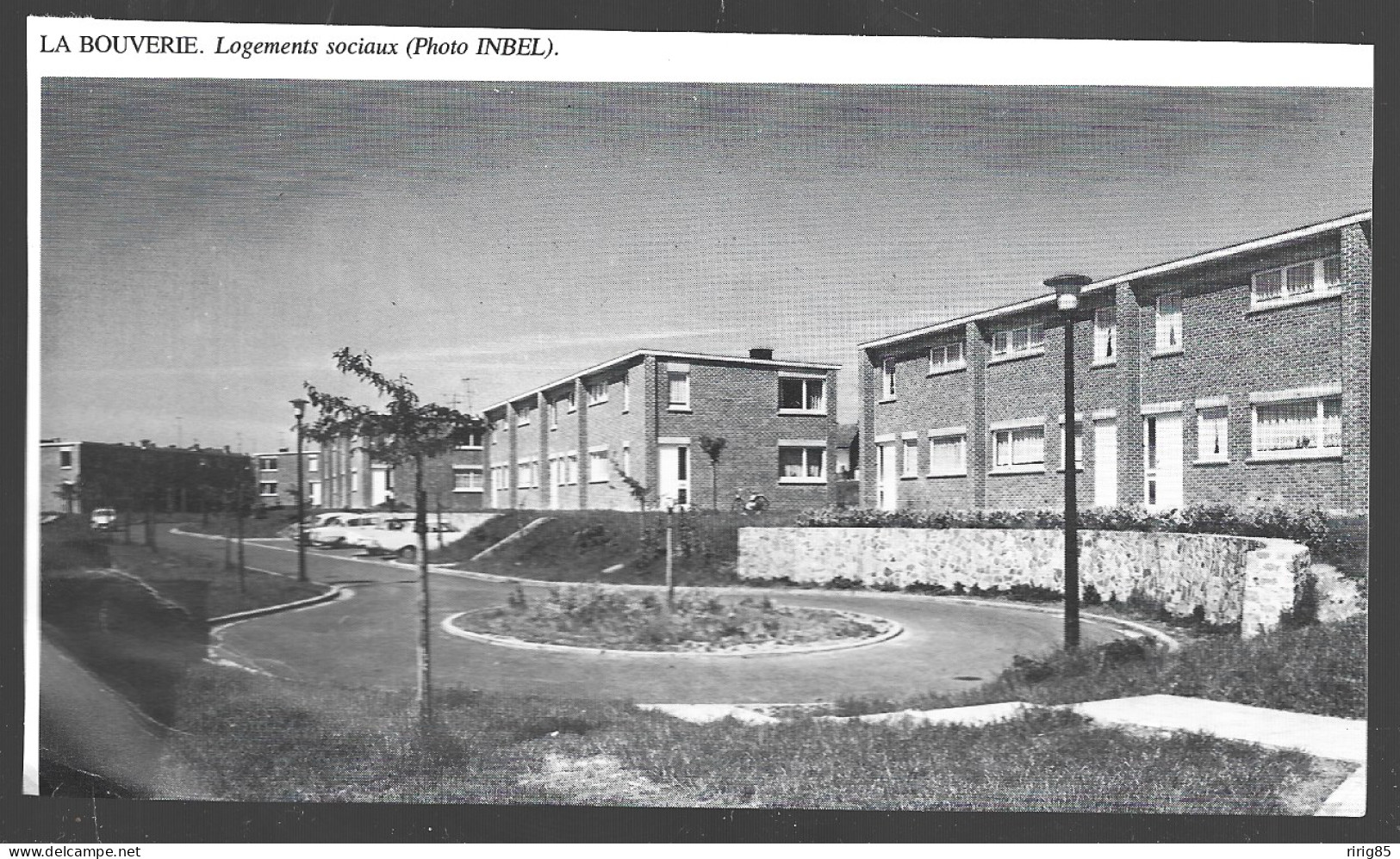 1980  --  BELGIQUE . LA BOUVERIE . LOGEMENTS SOCIAUX . 4B055 - Non Classés